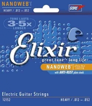 Струны Elixir Anti-Rust NanoWeb Heavy 12-52