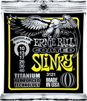 Струны Ernie ball 3121 Titanium Regular Slinky 10-46 Вся Украина