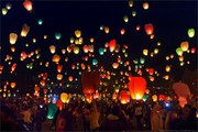 АКЦІЯ! Небесні ліхтарики,  повітряні ліхтарі 15грн./шт. КУПОЛ І СЕРЦЕ