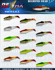 Рыболовная приманка Relax Diamond Shad