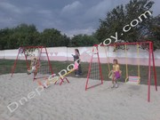 Детские качели, карусели, горки для детских площадок