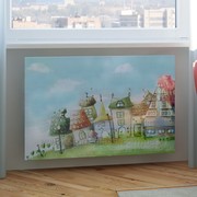 Стеклянные экраны для радиаторов, панно и панели из безопасного стекла