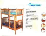 Кроватка детская деревянная 