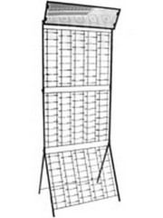 Стеллаж для продажи очков (на 150 шт. - круглая труба) 