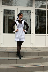 Школьная форма СССР с коротким рукавом