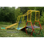 Игровой разборной металлический детский комплекс 