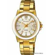 Женские часы CASIO SHE-4512G-7AUER с кристаллами SWAROVSKI в Киеве
