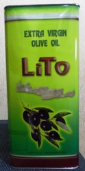 Оливковое масло Extra Virgin Olive oil «Lito» 5л ж/б. Греция. 