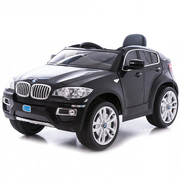 Супер! Детский электромобиль BMW X6 JJ 258 -7км/ч,  2 мотора,  ЧЕРНЫЙ