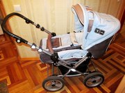 Продам коляску Б/У ABC Pramy Luxe 2в1