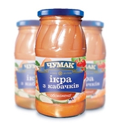 Икра из кабачков в стеклянной банке (490 г.)