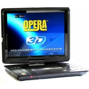 Портативный TV DVD проигрыватель Opera OP-1480D OP-1481D. 11 экран