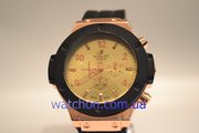 Мужские классические часы Hublot Geneve (Gold)