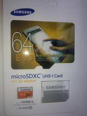 Карта памяти Samsung 64gb SDHX UHS -1 класс 10