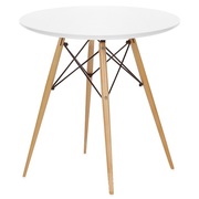 Обеденный деревянный круглый стол Тауэр ВУД