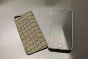 Защитная накладка для iPhone 4,  4s,  5,  5s,  6 из натуральной кожи!