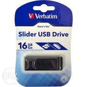 Флешки Slider USB Drive 16гб Verbatim