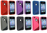 S-Line TPU качественный силиконовый чехол для iPhone 4s, iPhone 4