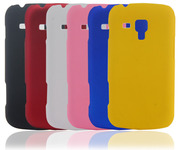 пластмассовый чехол софтач под бархат для Samsung Galaxy S Duos S7562