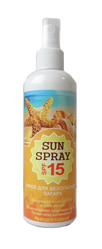 Спрей для безопасного загара SPF 15 