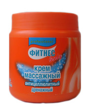 Крем массажный антицеллюлитный дренажный серия Фитнес body
