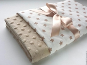 нежный плед из плюша Минки