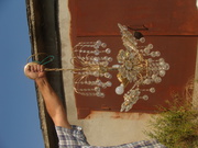 Люстра! Хрусталь! Новая,  на высокий потолок