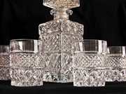 Продам набор для виски и коньяка из чешского хрусталя.