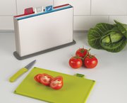 Набор досок на подставке JosephJoseph Index Chopping Board Set, Silver