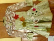 Карнавальный костюм платье нарядное лесная фея нимфа на 3-6 лет