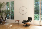 Дорогие настенные часы Nomon Barcelona Wall Clock,  Walnut