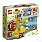 Мои первые машинки и грузовики LEGO DUPLO