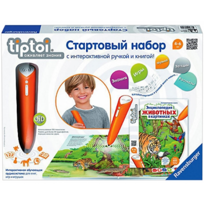 Ravensburger Набор Энциклопедия животных с интерактивной ручкой