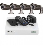 Комплект Відеоспостереження Green Vision GV-K-L11/04 720P