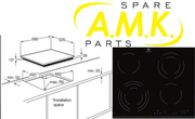 Оригинальные детали для плит Electrolux,  Gorenje,  Zanussi