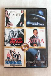 DVD диск фильмы 6 в 1