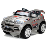Хит продаж! Детский электромобиль BMW X8 + Д/У СЕРЕБРО